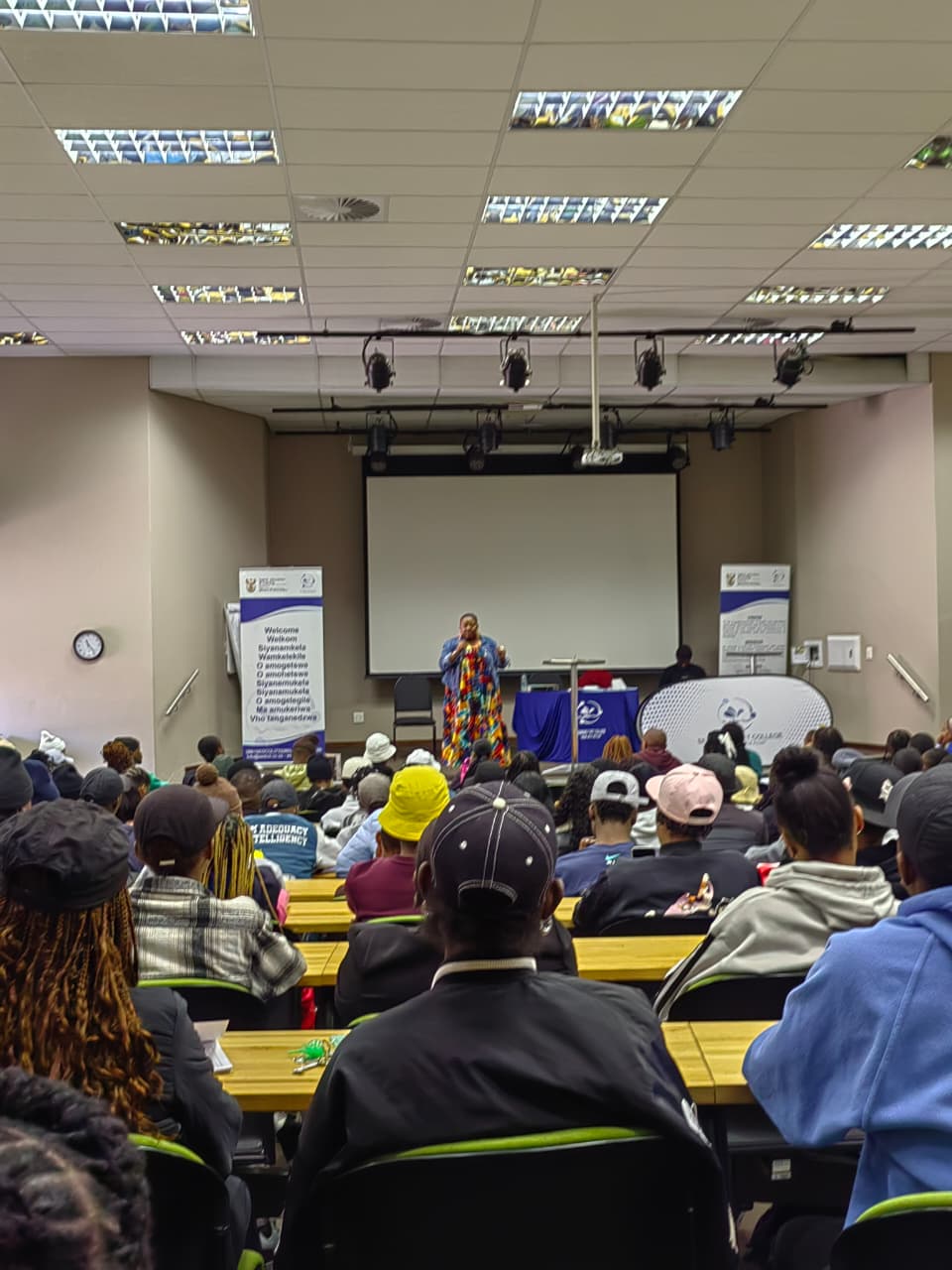 Young entrepreneur presenting business idea